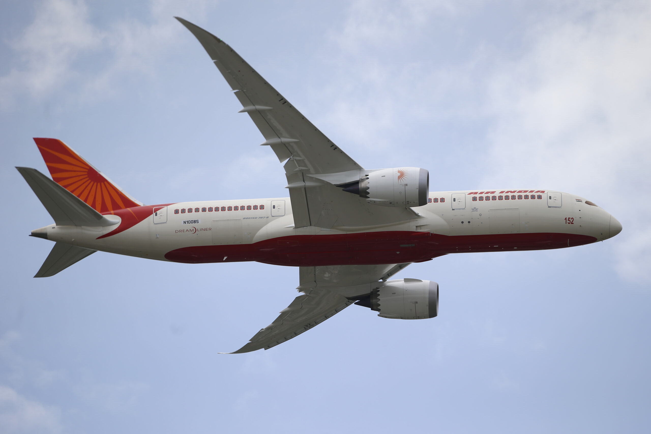 FILE - An Air India Boeing 787 Dreamliner performs its demonstration flight during the 50th Paris Air Show at Le Bourget airport, north of Paris, on June 18, 2013. (AP Photo/Francois Mori, File)