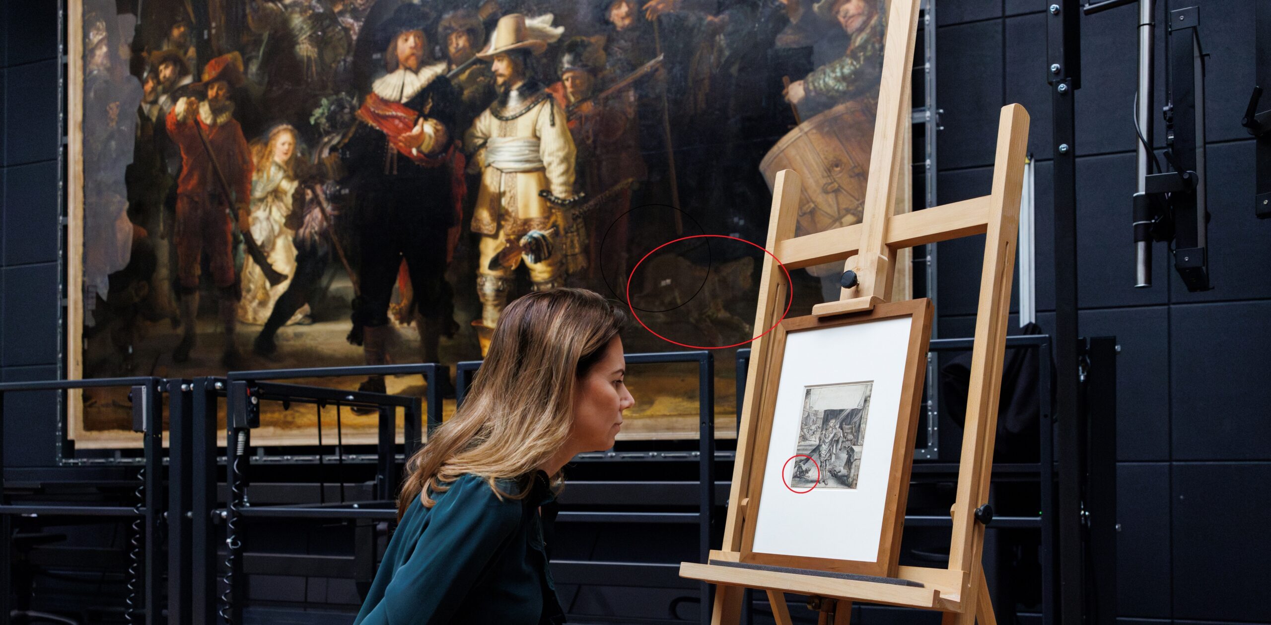 Rembrandt ha «rubato» un cane a un altro pittore. Ecco come è andata