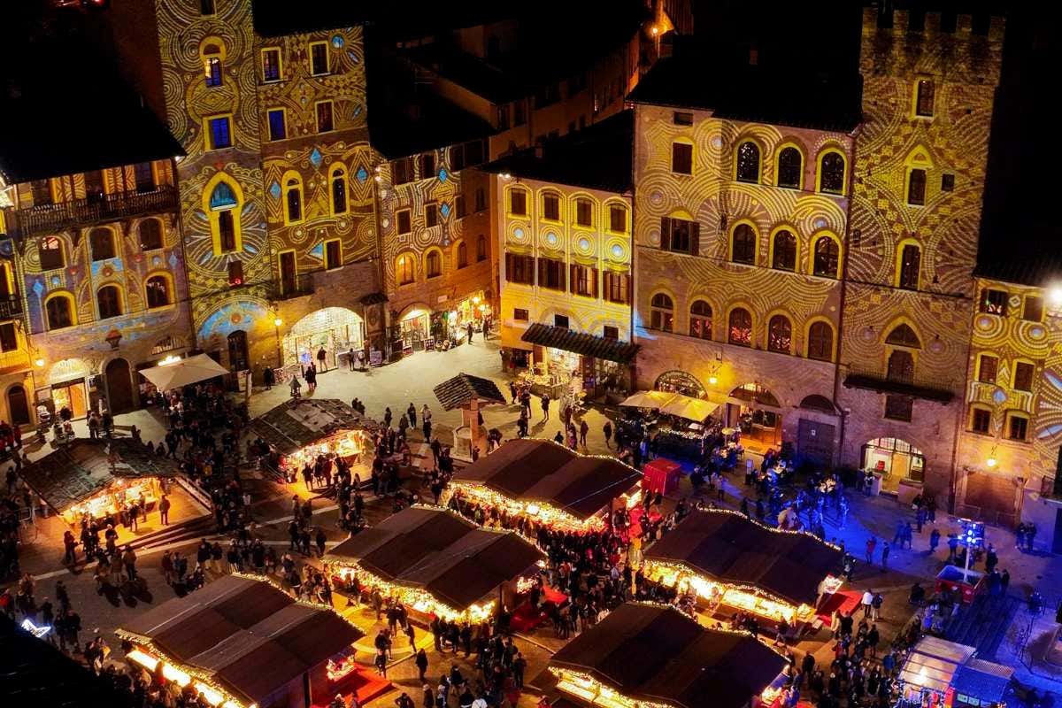 Mercatini di Natale ad Arezzo: il villaggio tirolese più grande d’Italia