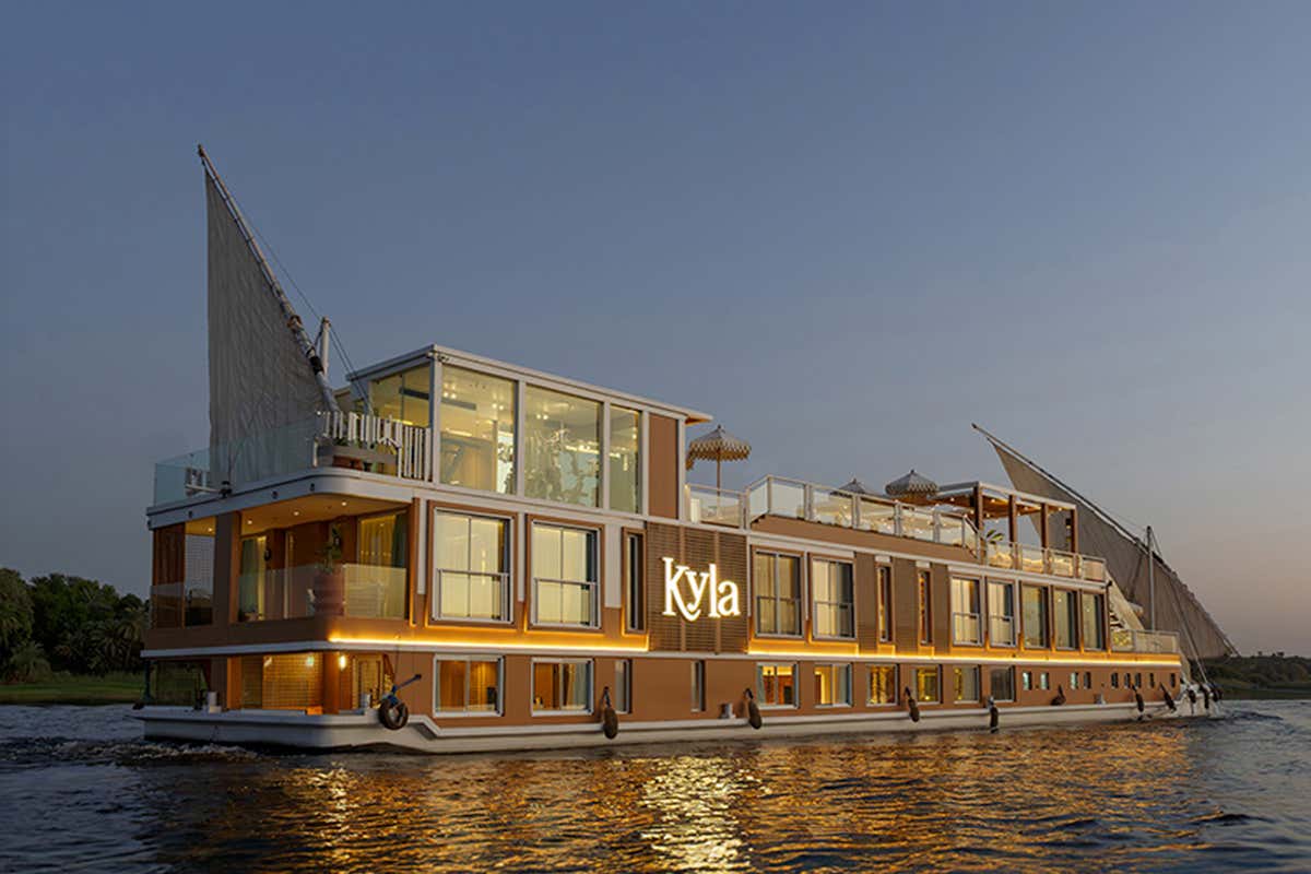 La dahabiya di lusso Kyla
