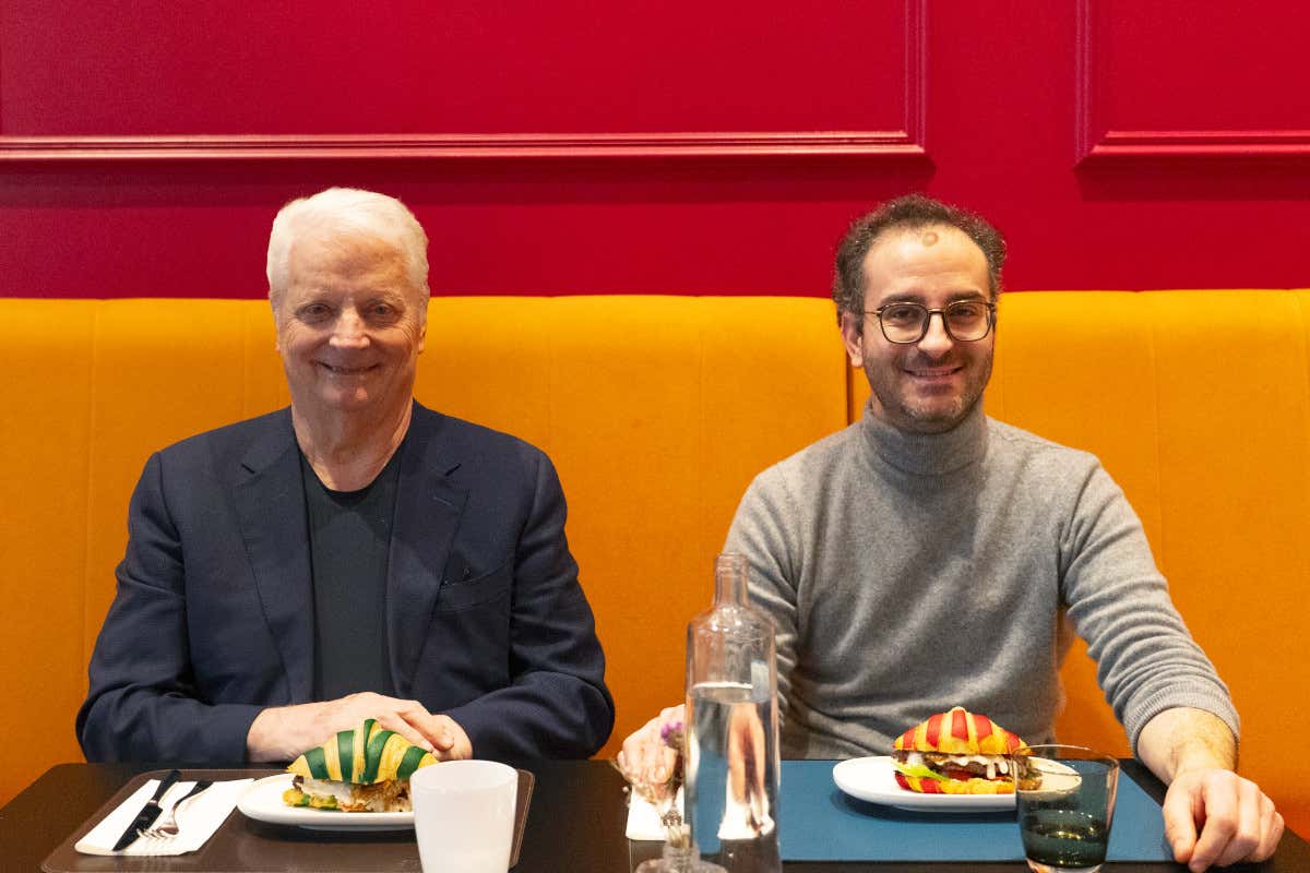 Al ristorante dei Massari pasticceria e cucina si incontrano con il Croissant Burger