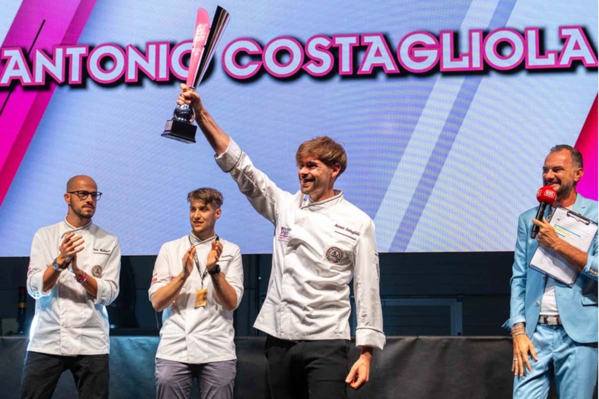 Antonio Costagliola, il vincitore della Pastry Bit Competition 2025 di Molino Dallagiovanna