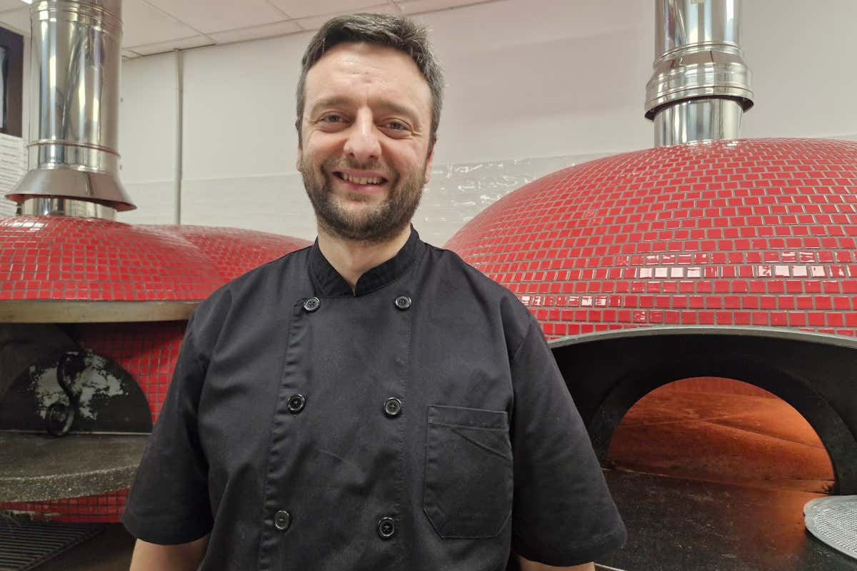 Mirko Patrizio, titolare dell'omonima pizzeria a Baronissi (Sa)