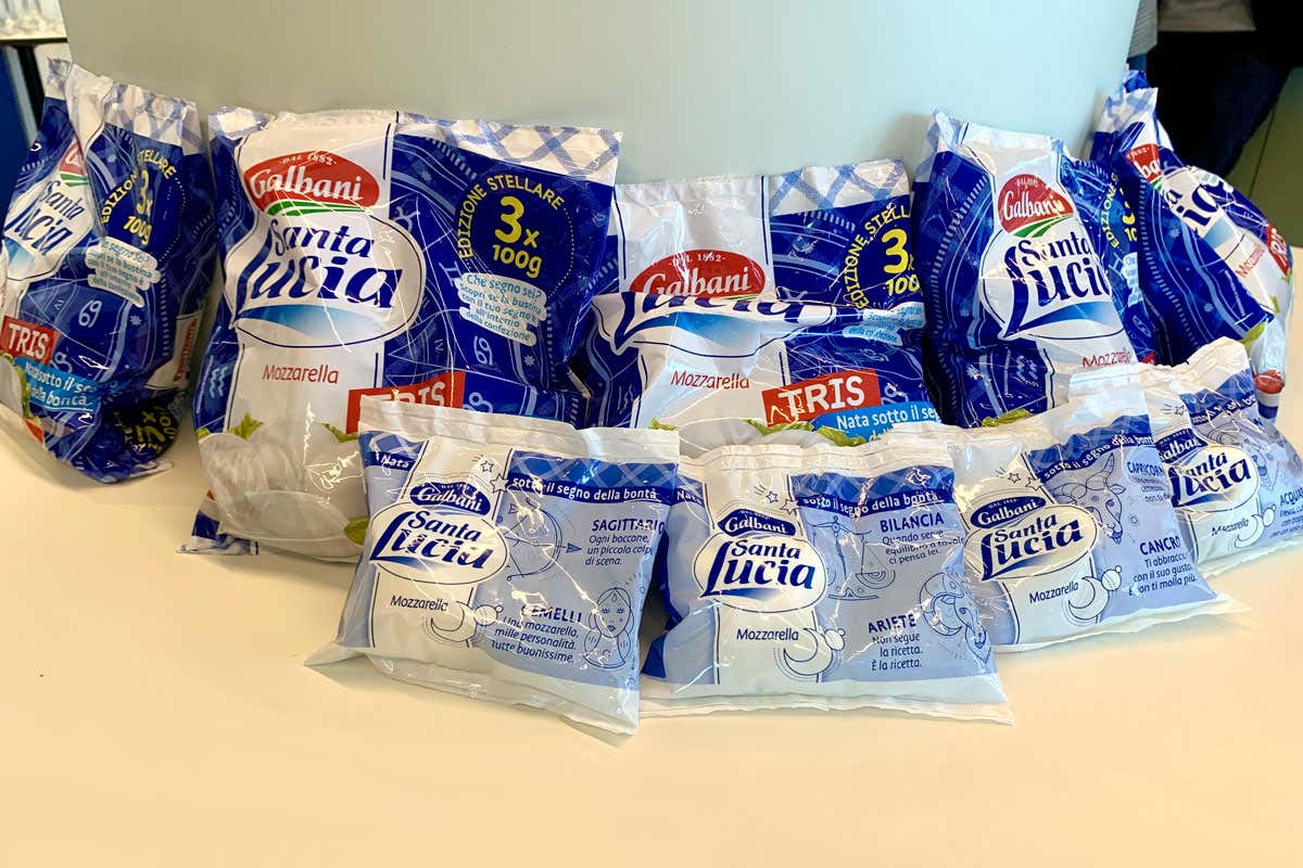 Quando lo zodiaco finisce sulla confezione: la mozzarella che gioca con i segni