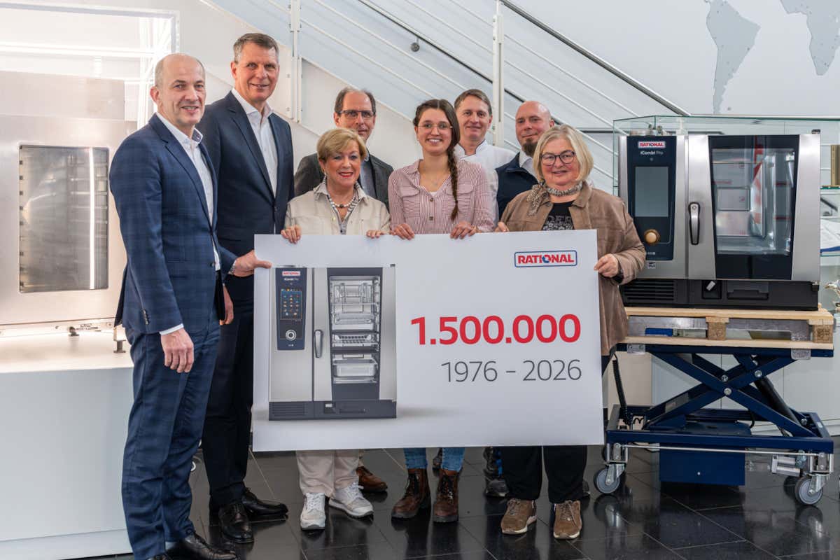 A inizio 2026 Rational ha tagliato un doppio traguardo: 50 anni di attività e 1,5 milioni di forni combinati prodotti