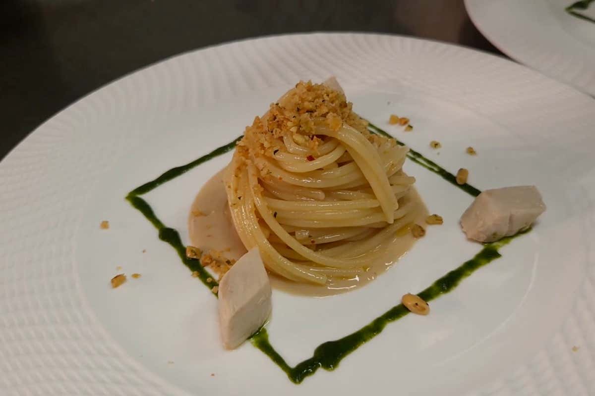 [Tea Tour] al Don Alfonso 1890: lo Spaghetto aglio, olio e peperoncino incontra il tè Pu-erh