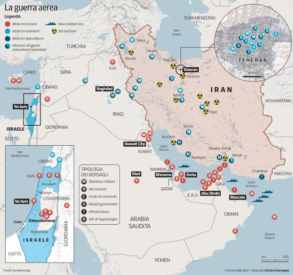 Missili e droni, attacchi continui sui due fronti (con il timore di finire le munizioni)