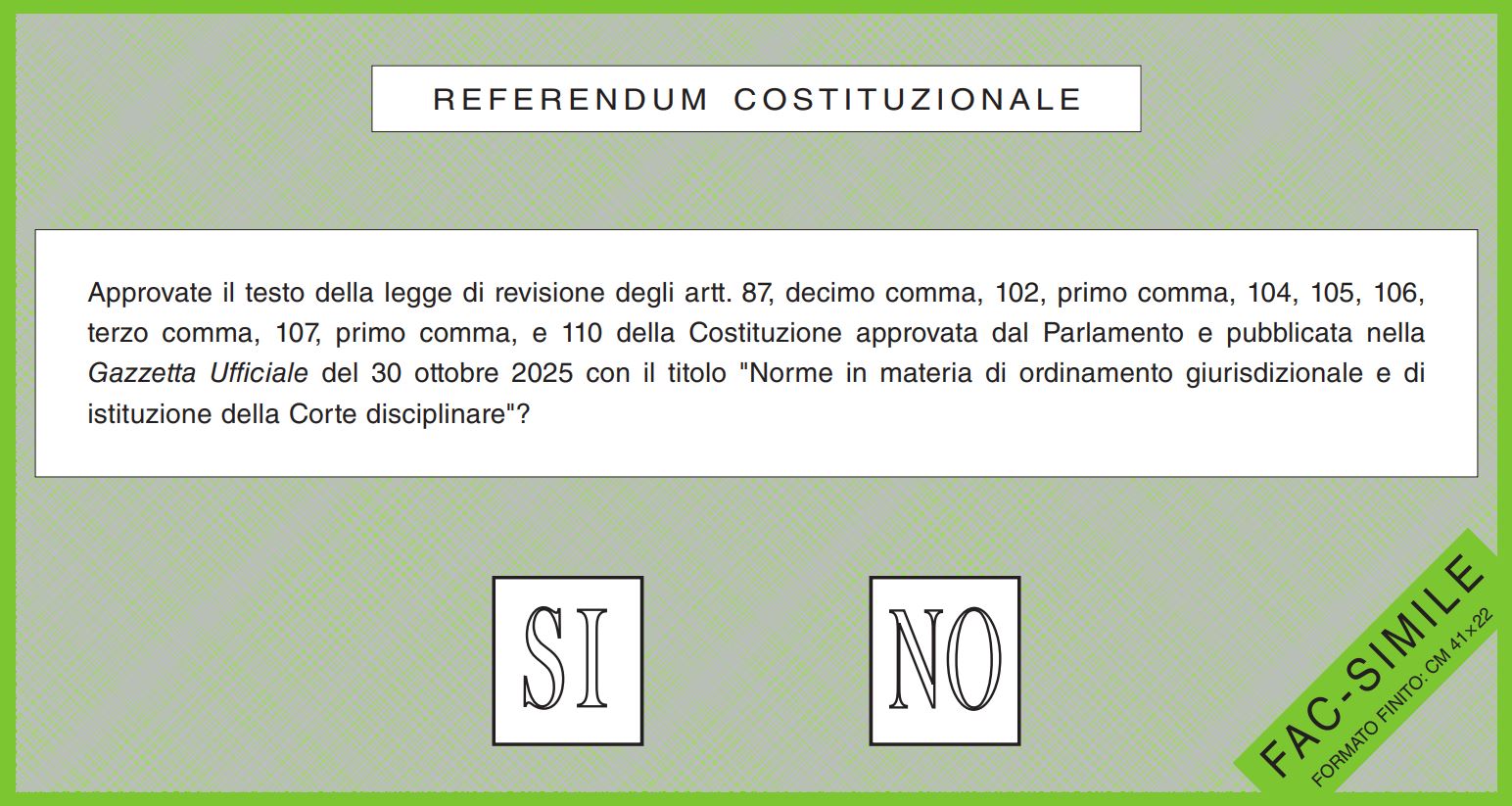 Referendum Giustizia, la guida completa al voto: date e orari, le ragioni del Sì e del No, il quesito spiegato