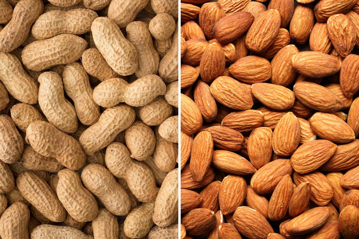 Mercati della frutta secca: arachidi in eccesso mandorle USA reggono