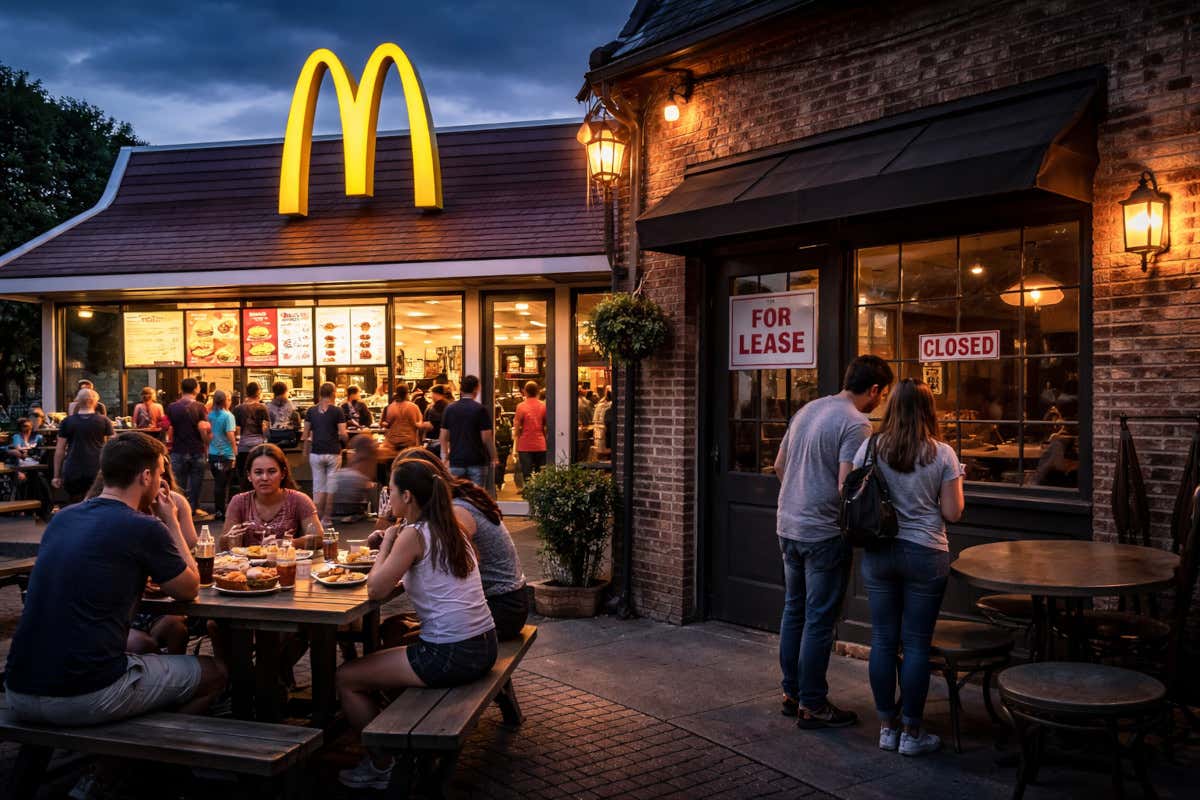 Usa, ristoranti in bilico: McDonald’s cala i prezzi mentre molti locali rischiano la chiusura
