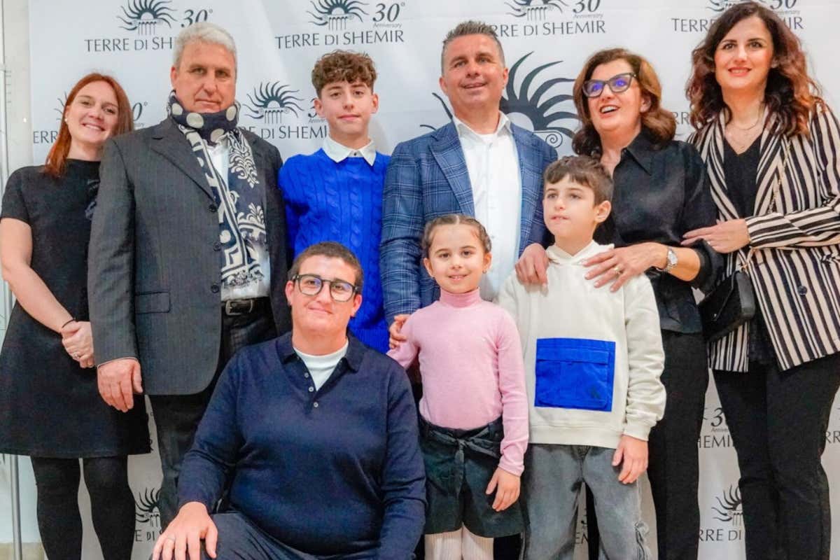 La famiglia Pellegrino, proprietaria di Terre di Shemir