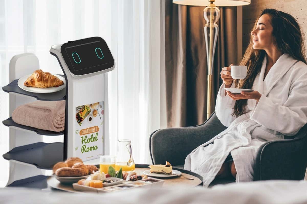 Con un robot, il minibar e il servizio in camera di un hotel diventano esperienze personalizzabili