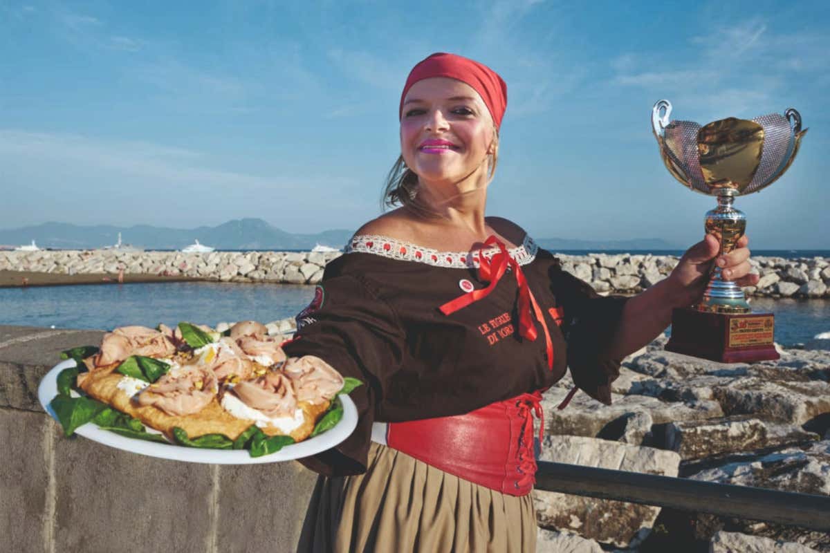 La pizzaiola Teresa Iorio