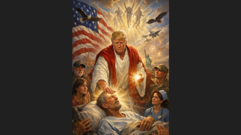 Donald in crisi mistica dà lezioni al Papa