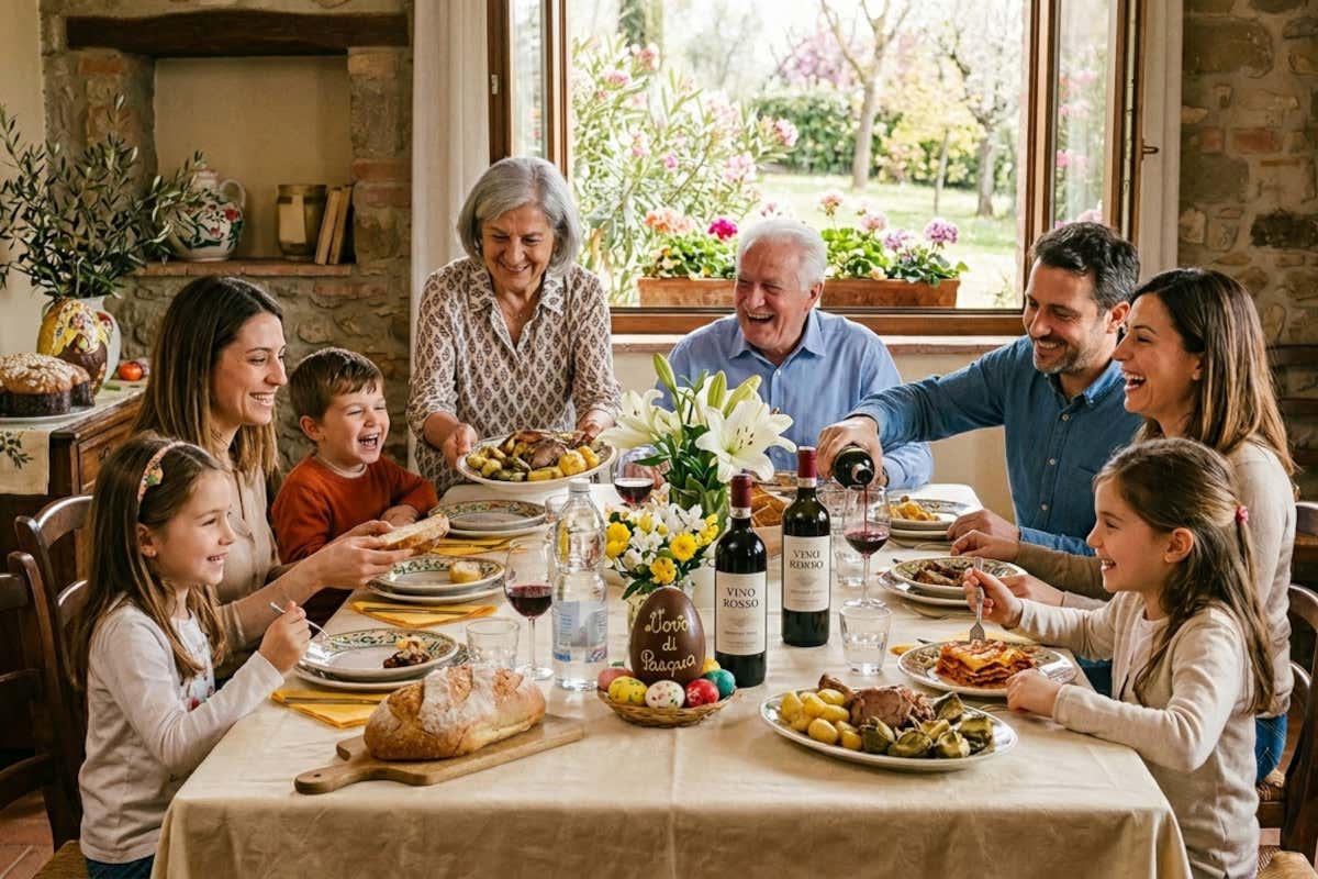 Pasqua: l’inflazione condiziona la spesa, ma quasi 7 italiani su 10 pranzeranno a casa