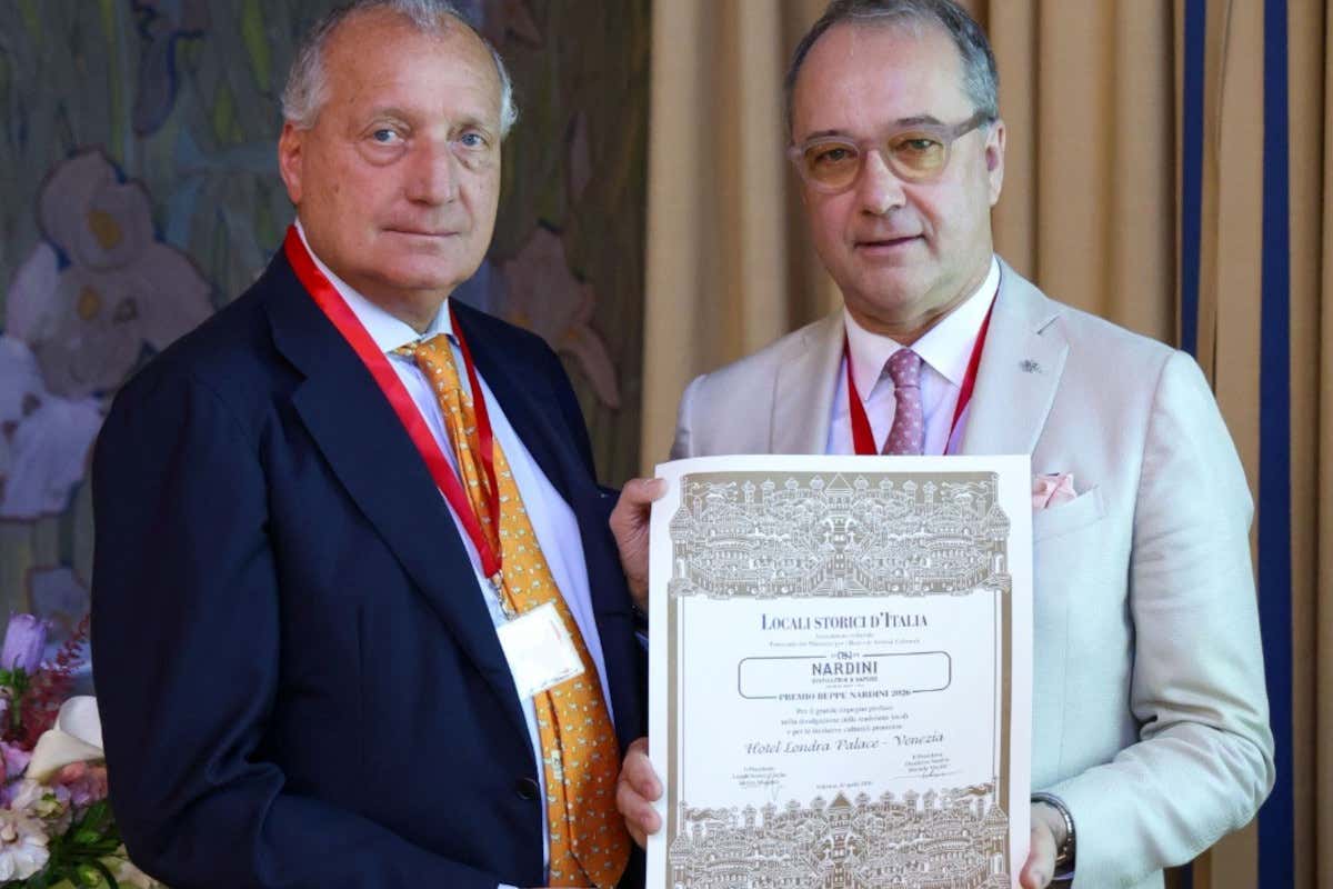Locali Storici d’Italia, l’Hotel Londra Palace di Venezia premiato a Palermo