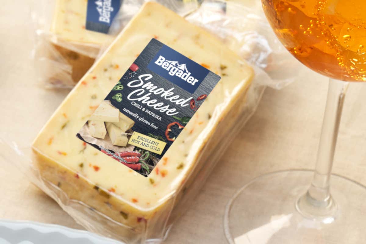 Il nuovo Smoked Cheese di Bergader, un semimolle al peperoncino affumicato a freddo