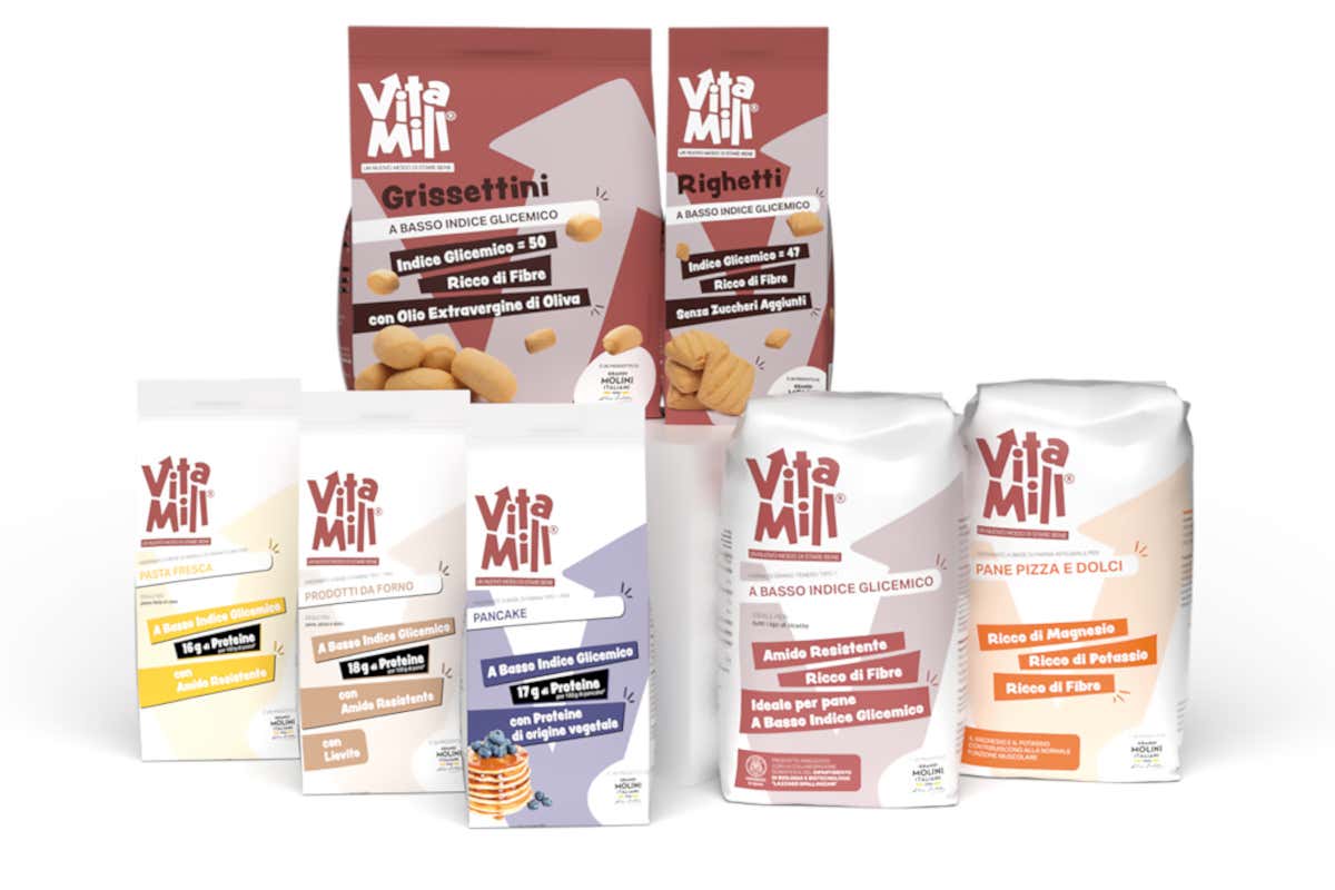 La linea completa VitaMill® di Grandi Molini Italiani, con nuove referenze e un packaging rinnovato