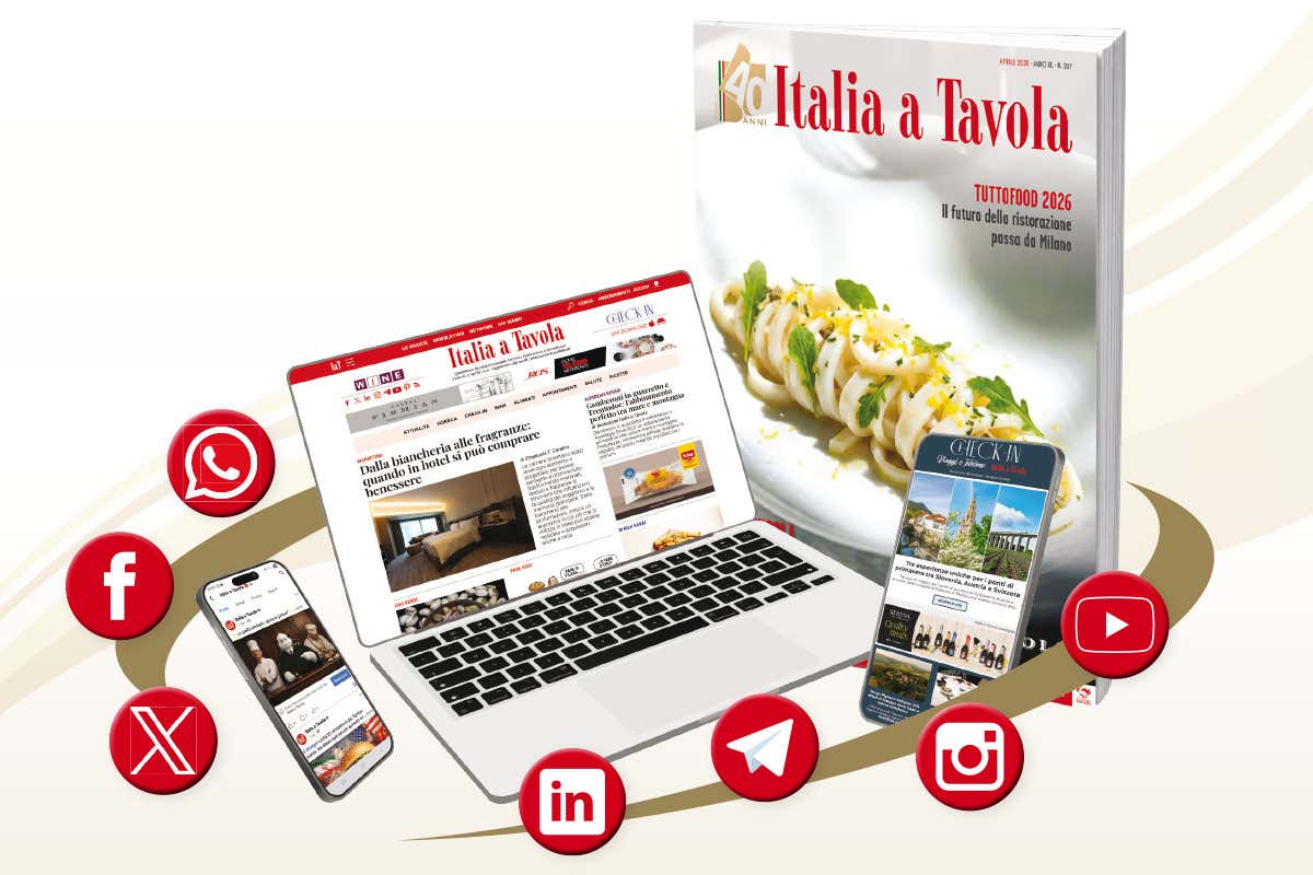 Da 40 anni Italia a Tavola accompagna l’evoluzione della ristorazione e dell’ospitalità italiana