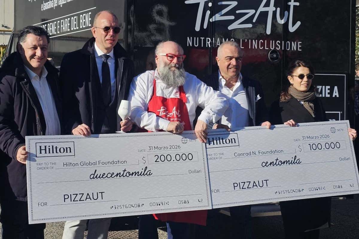 Hilton sostiene PizzAut: donati 300mila dollari per il progetto di inclusione
