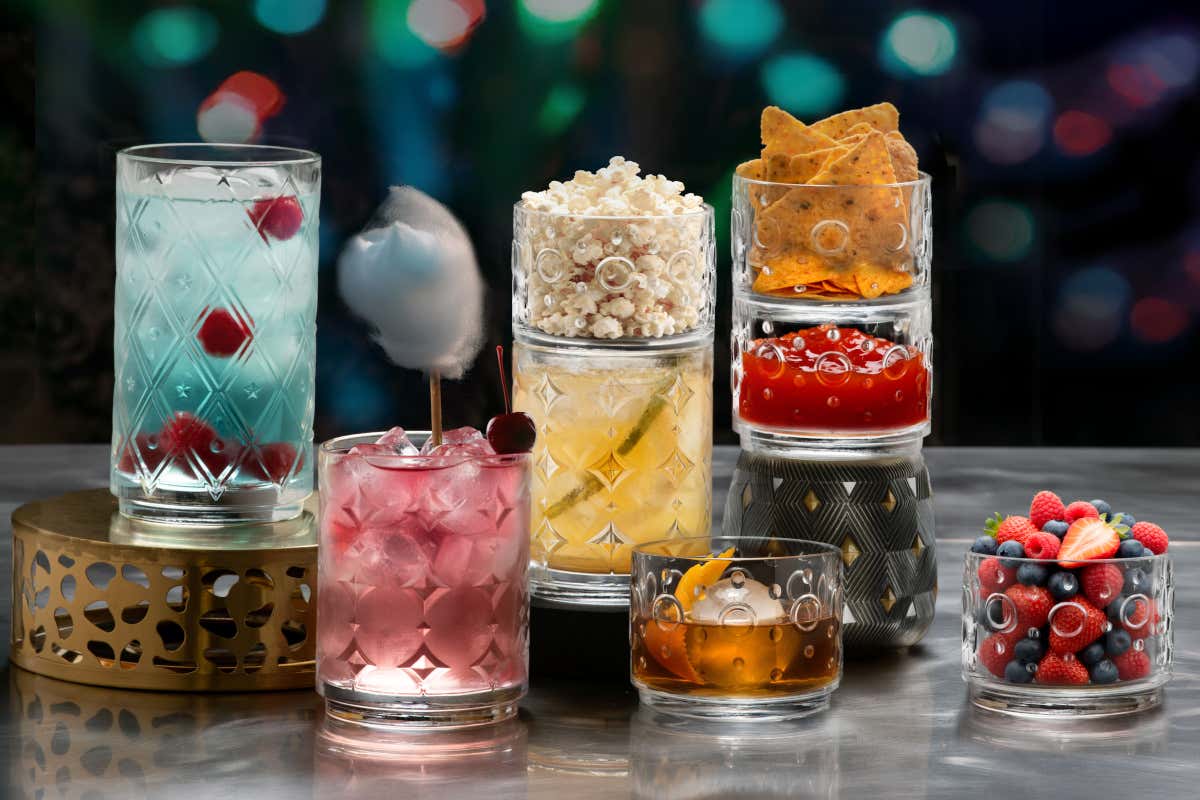 La linea Circus di RCR Cristalleria italiana, pensata per offrire design e sostenibilità agli hotel di lusso