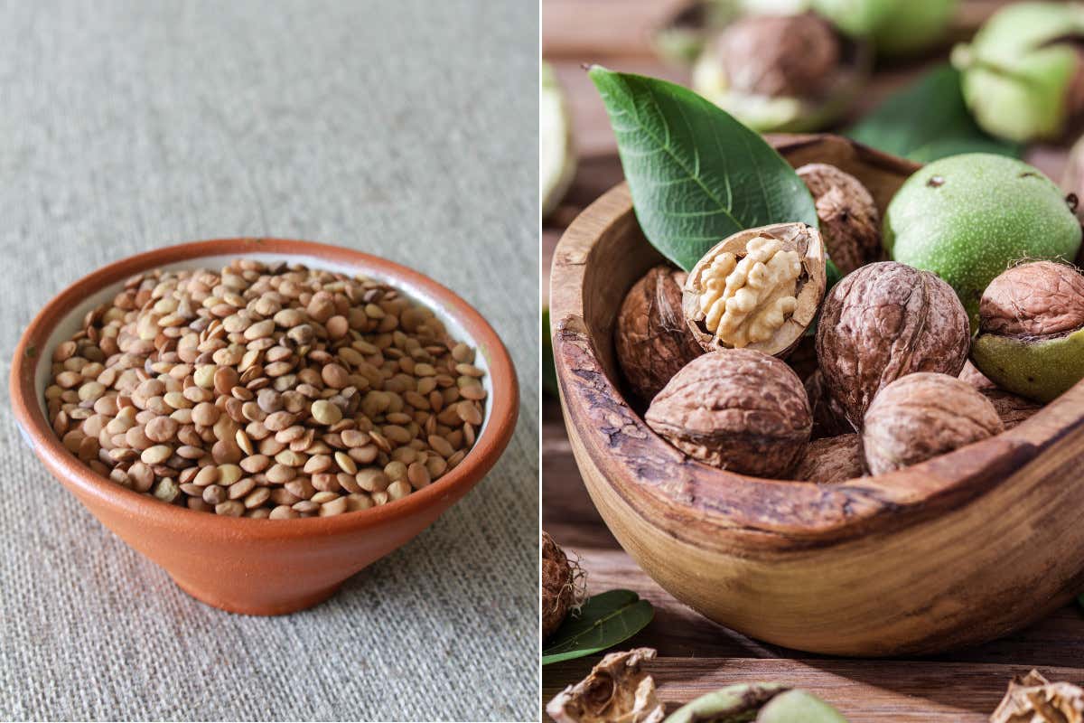 Lenticchie verdi a -43% e noci ai minimi tra surplus e domanda debole