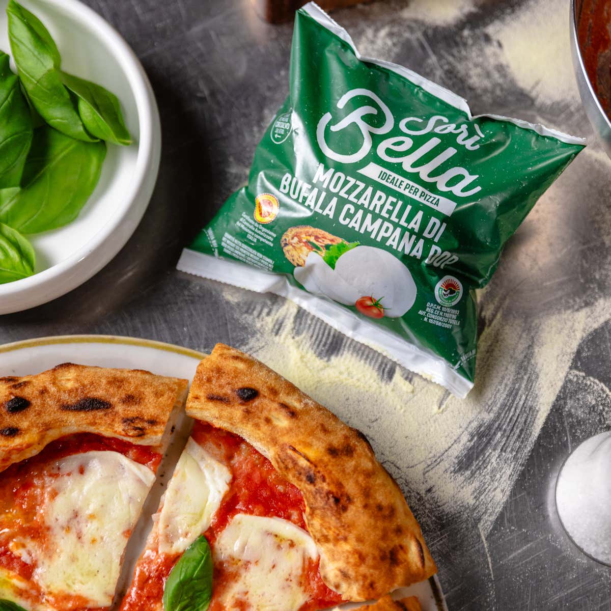 I prodotti caseari di Sorì hanno un rapporto sempre più stretto col mondo della pizza