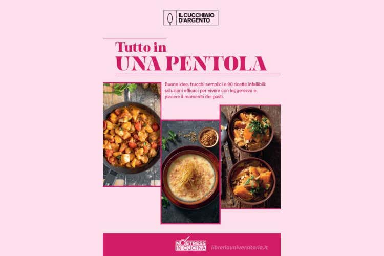 La copertina del libro “Tutto in una pentola” Tutto in una pentola