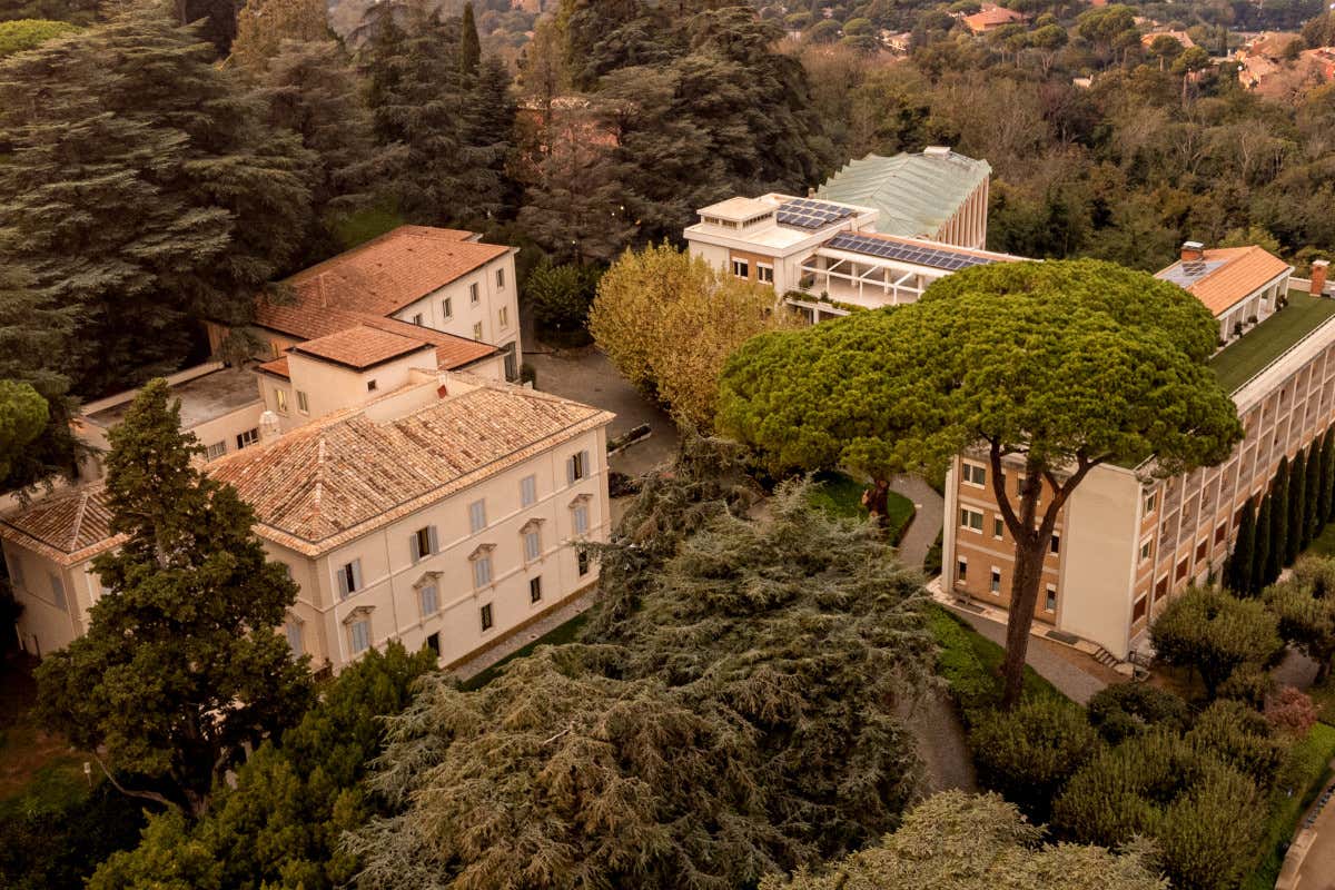 Vista dall’alto su Villa Cavalletti