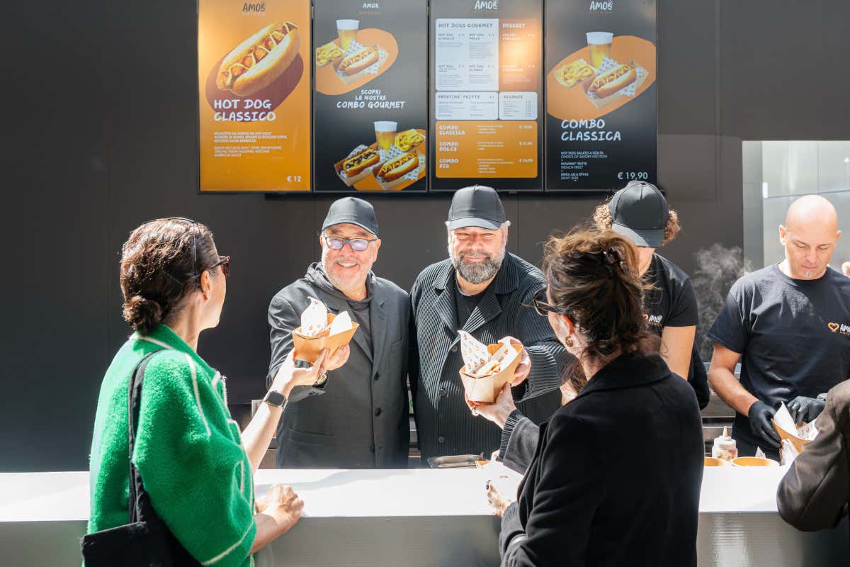 Amor Hot Dog: Philippe Starck e Raffaele Alajmo