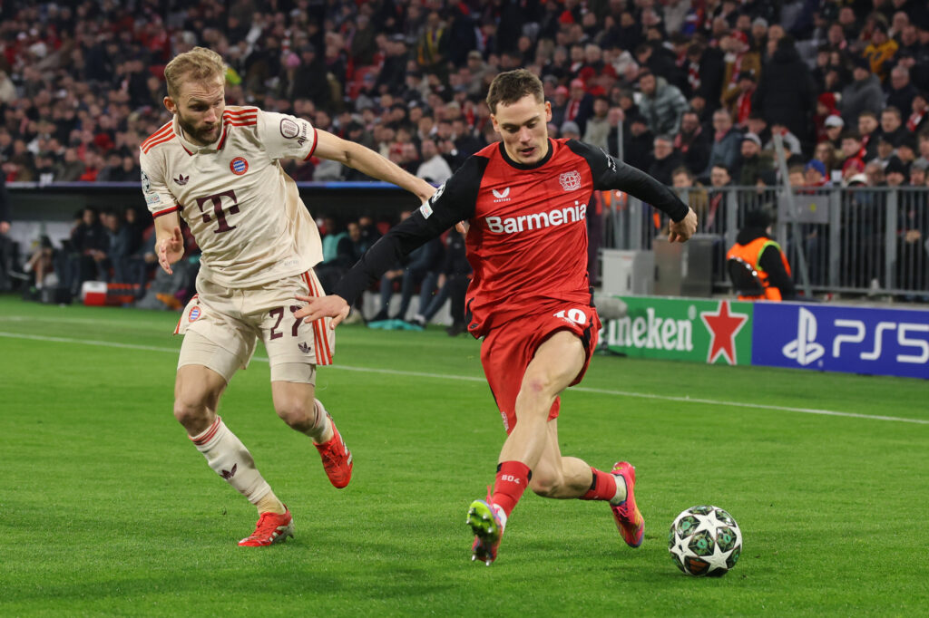 FC Bayern München v Bayer 04 Leverkusen - UEFA Champions League 2024/25 Round of 16 First Leg