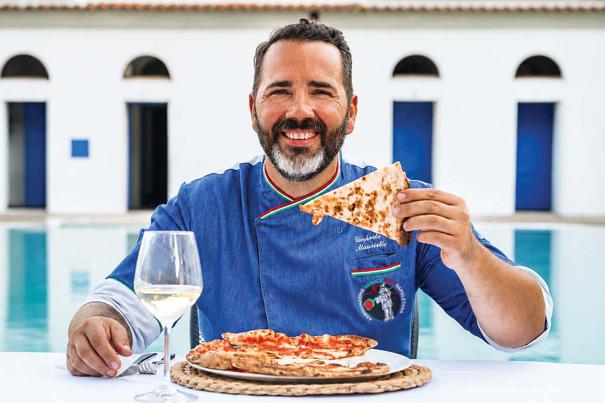 Umberto Mauriello, membro dell''Associazione Verace Pizza Napoletana