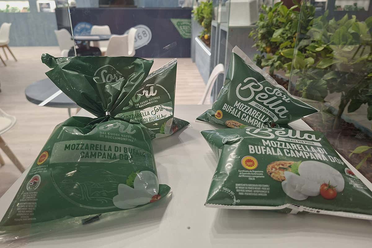 Mozzarella di bufala campana Dop “Bella”, sviluppata con Ciro Salvo