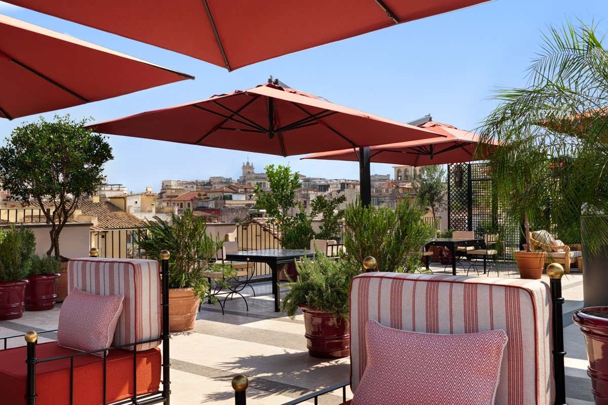 La Terrazza Romana dell’Hotel d’Inghilterra