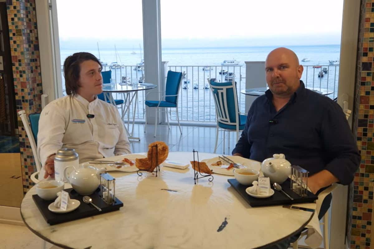 [Tea Tour] a Nerano dove il tè accompagna gambero e sedano rapa