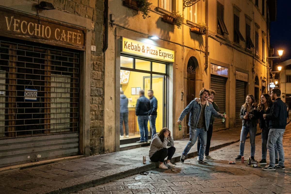 Nei centri storici crescono i take away calano i bar e aumenta la malamovida