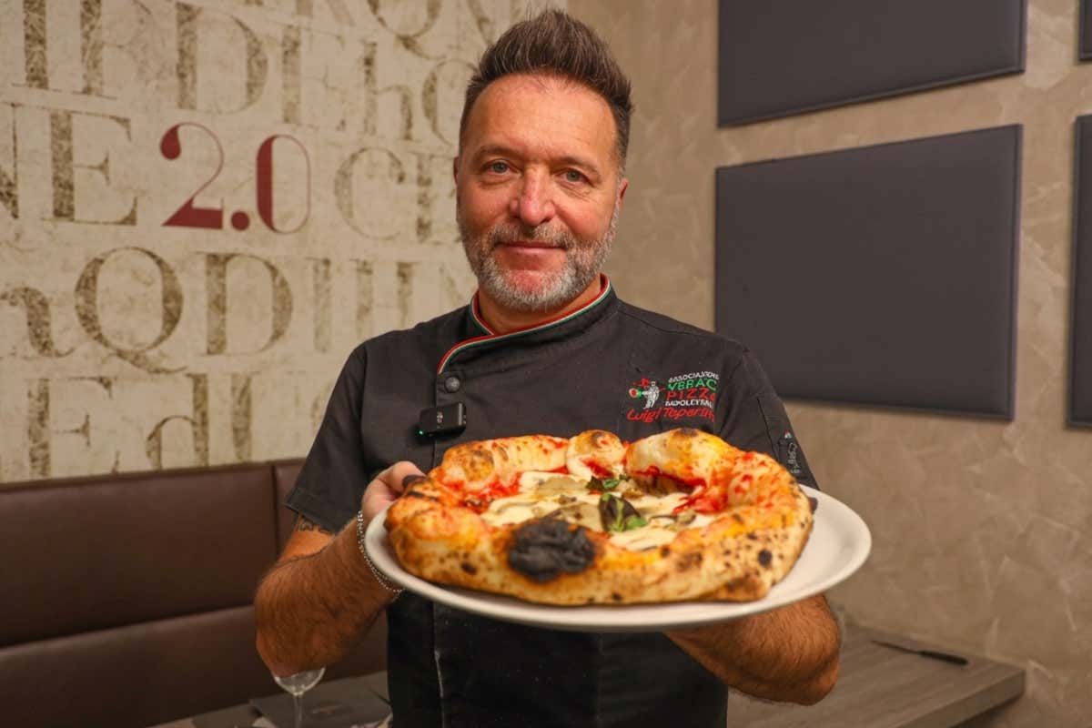 Luigi Teperino, membro Avpn, a Modena ha portato la vera pizza napoletana