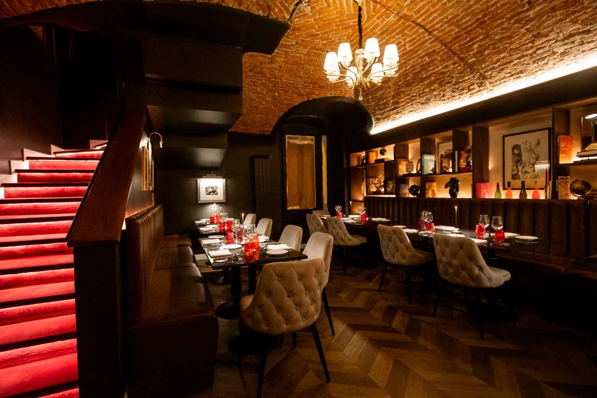 La sala al piano terra
