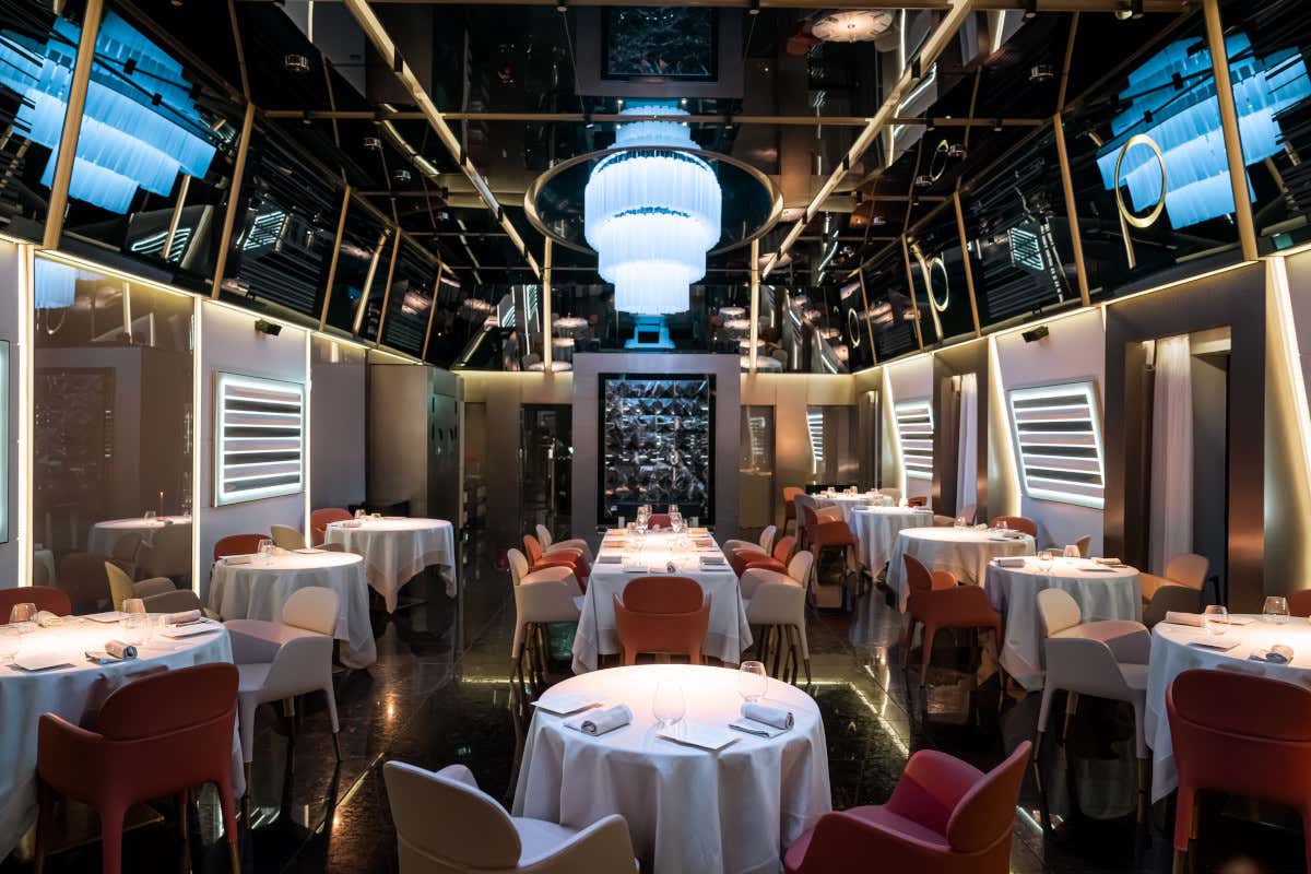 La sala di Terrazza Gallia