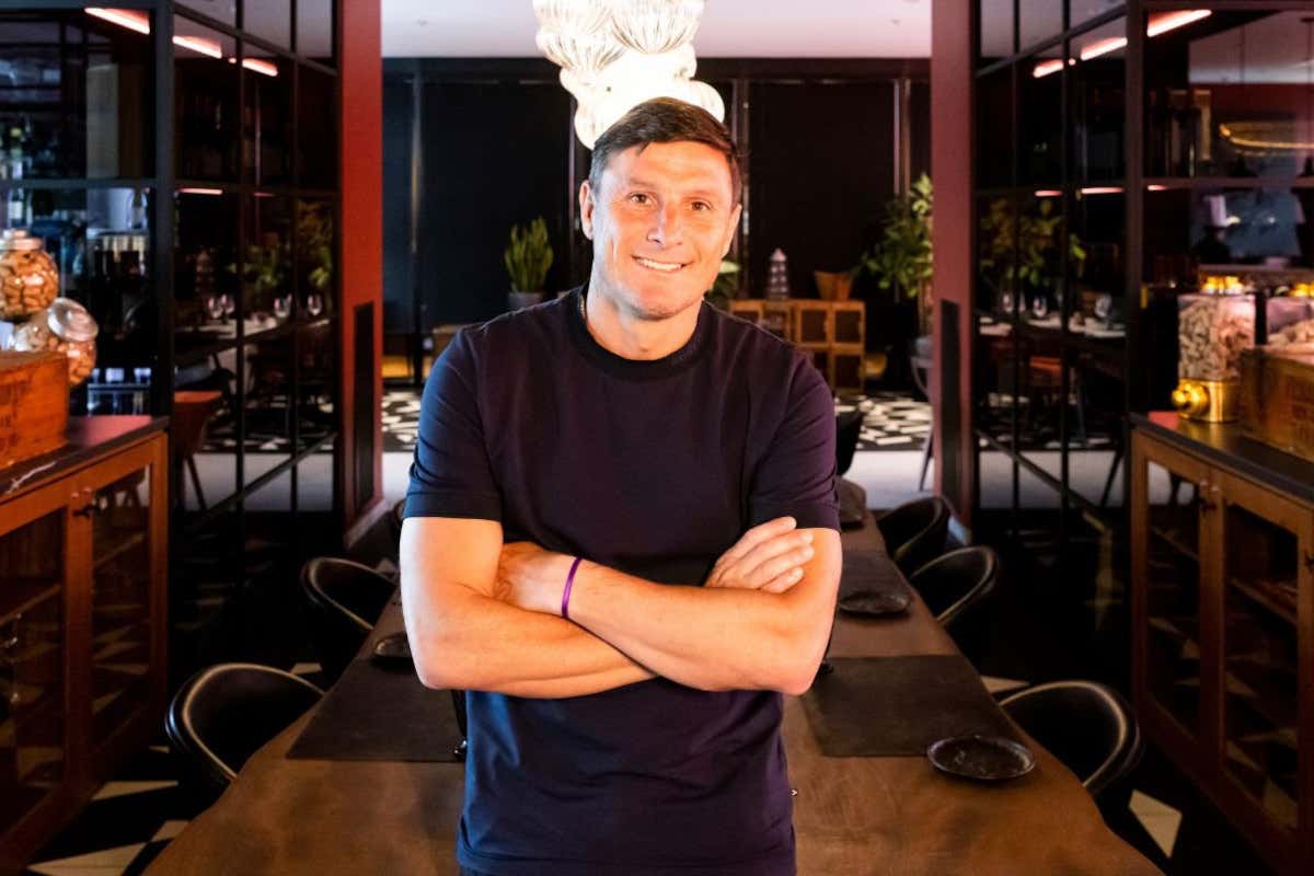 Javier Zanetti, presidente onorario dell’Inter e proprietario di El Gaucho