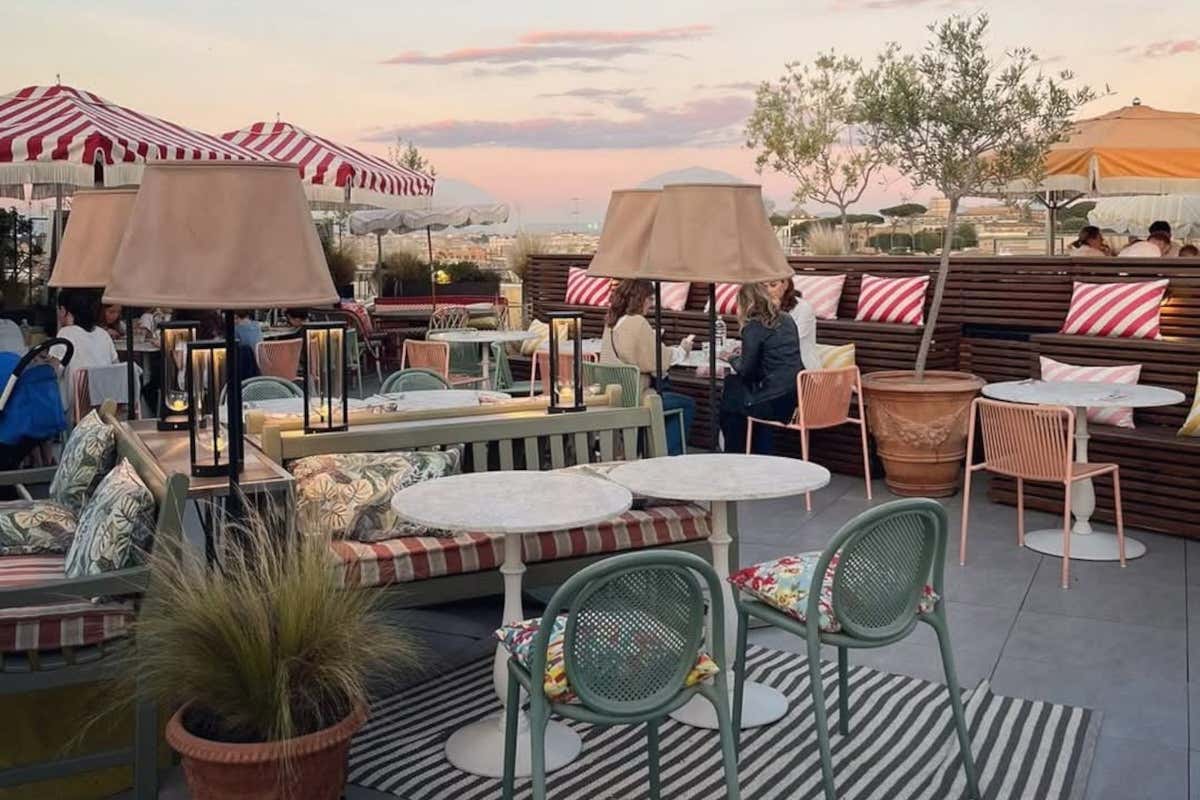 Il rooftop di Mama Shelter a Roma