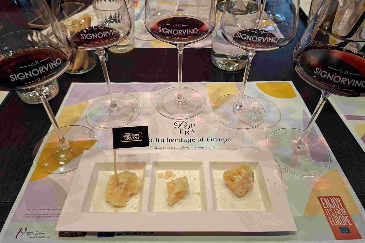 Il tempo come valore aggiunto nel Parmigiano Reggiano e nei vini della Valpolicella