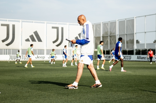 TURIN, ITALY - JULY 20: Luciano Spalletti of Juventus during a training session at JTC on July 20, 2026 in Turin, Italy. (Photo by Daniele Badolato - Juventus FC/Juventus FC via Getty Images)