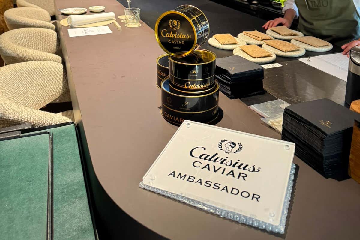 Limu diventa Calvisius Ambassador: il caviale protagonista della cucina di Ferreri