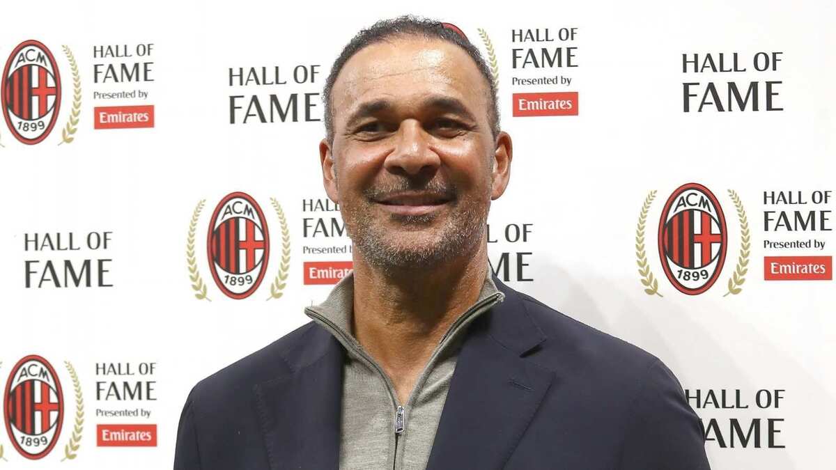 Ruud Gullit (ex centrocampista AC Milan)