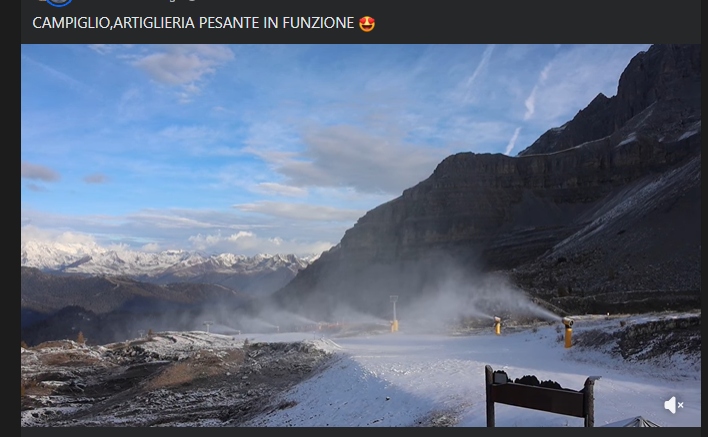 Quella neve finta che fa battere i cuoricini