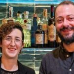 Dalia Bernucci, del Brillo di Riccione, e Sergio Mannino, del bar Sabir di Palermo